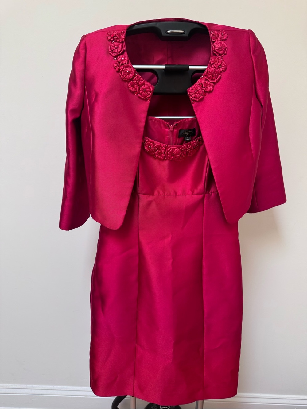 Tahari Arthur S. Levine Luxe Dress and Jacket Set